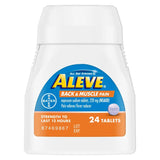 Back Pain Relief Aleve® 220 mg Strength Naproxen Sodium Tablet 24 per Bottle - BeHope