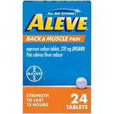 Back Pain Relief Aleve® 220 mg Strength Naproxen Sodium Tablet 24 per Bottle - BeHope