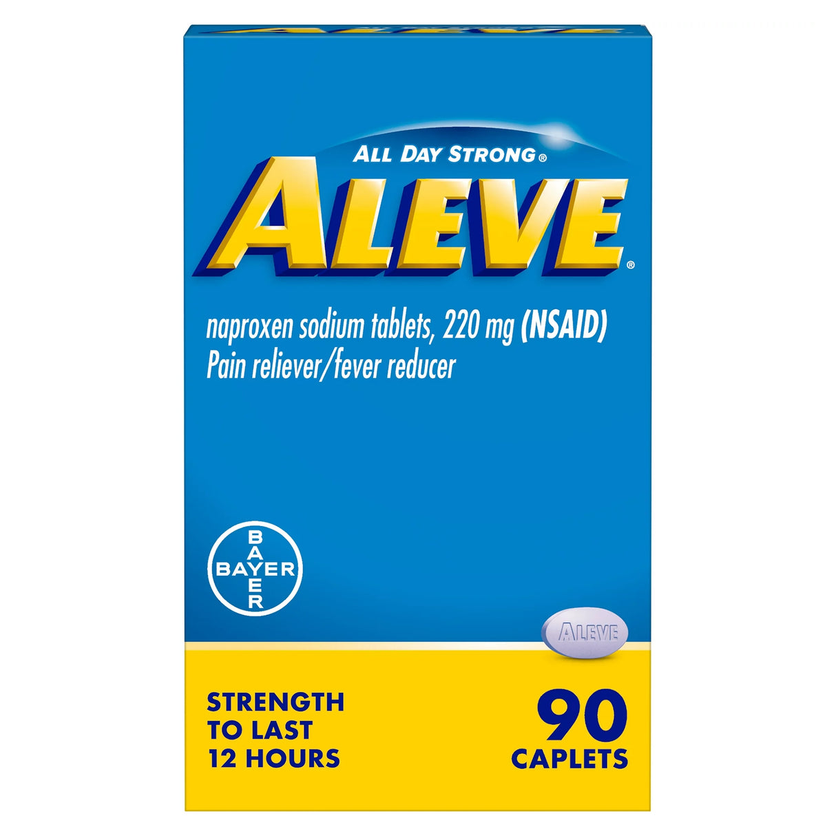 Pain Relief Aleve® 220 mg Strength Naproxen Sodium Capsule - BeHope