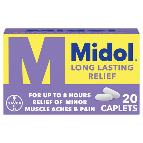 Cramp Relief Midol® 650 mg Strength Capsule 20 per Bottle - BeHope