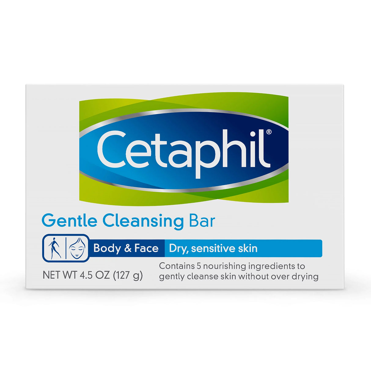 Soap Cetaphil® Gentle Cleansing Bar 4.5 oz. Box Gentle Scent - BeHope