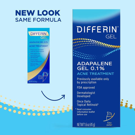 Differin® Acne Treatment Gel for Breakouts and Clogged Pores - BeHope