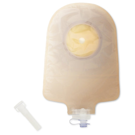 Urostomy Pouch System Premier™ One-Piece System 9 Inch Length Flat, Trim to Fit Up to 2-1/2 Inch Stoma Drainable - BeHope