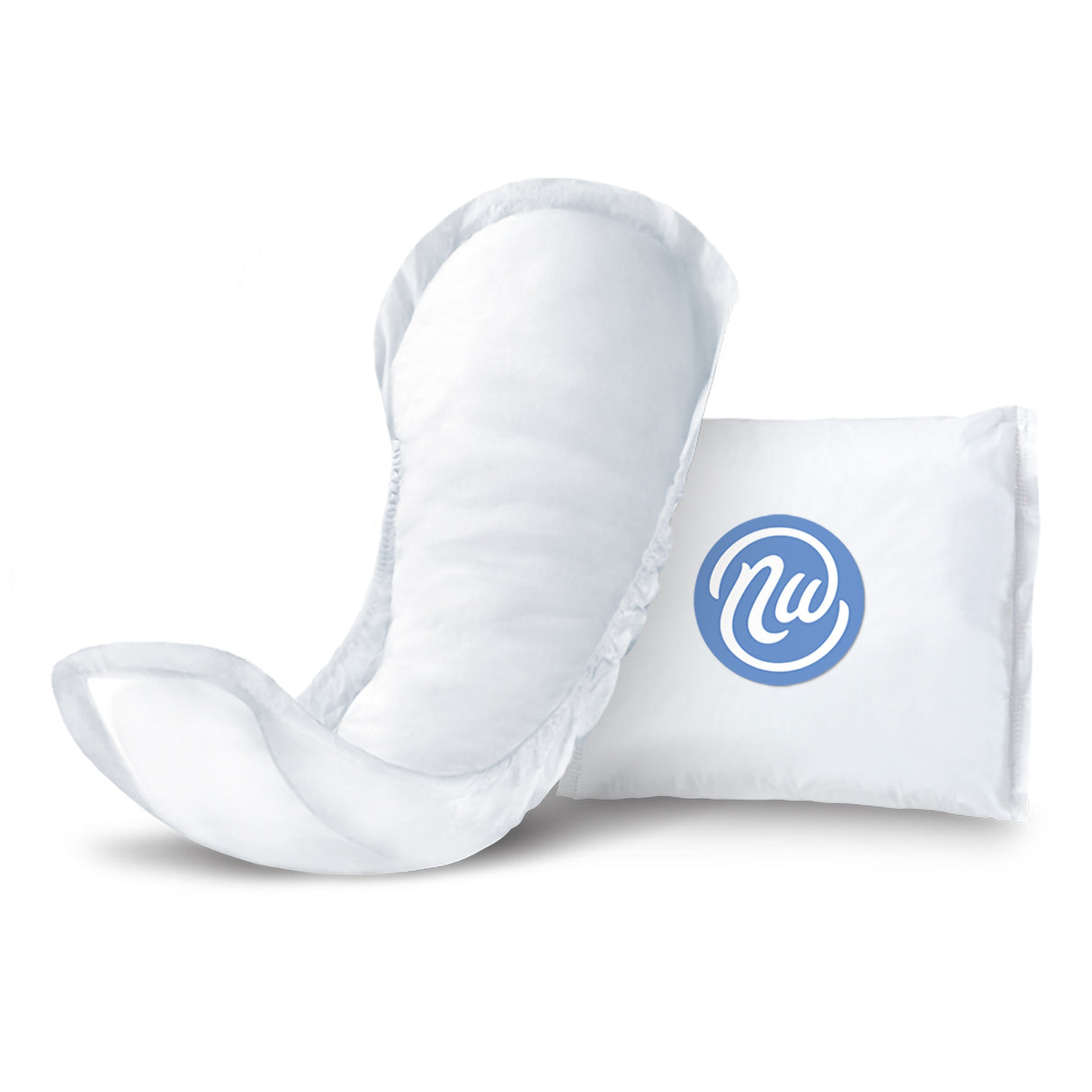 Bladder Control Pad Nexwear Maximum Regular 12 Inch Length Heavy Absorbency Super Absorbent Core One Size Fits Most - BeHope