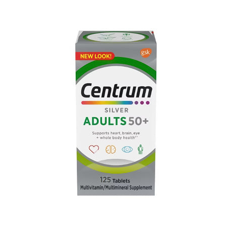 Multivitamin Supplement Centrum® Silver® Adults 50+ for Whole Body Health - BeHope
