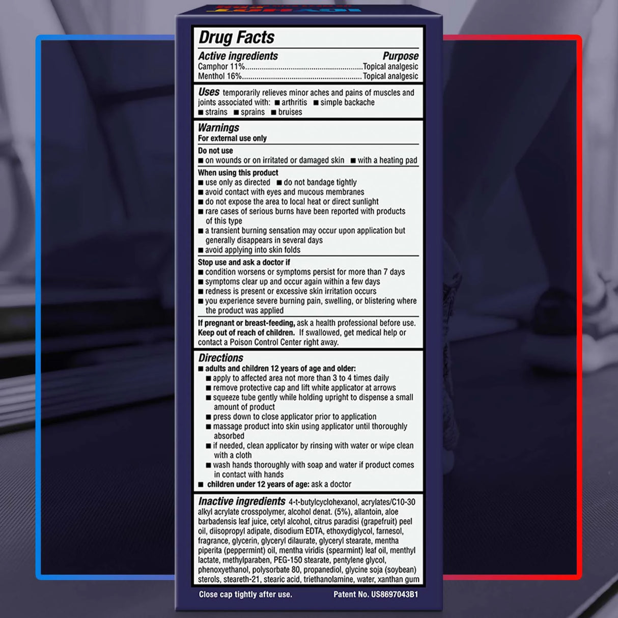 Topical Pain Relief Icy Hot® 3 oz. - BeHope