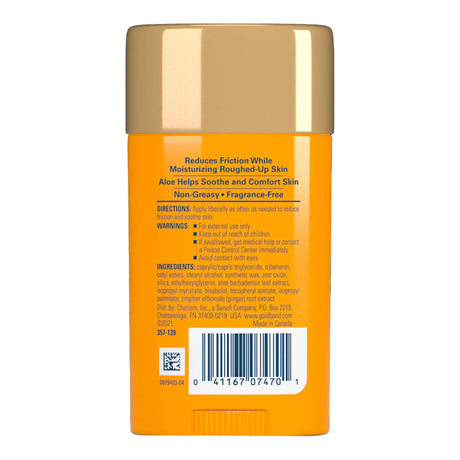 Hand and Body Moisturizer Gold Bond® Friction Defense 1.75 oz. Stick Unscented Solid - BeHope