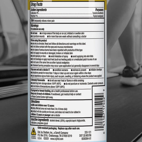 Topical Pain Relief Icy Hot® Spray 4 oz. - BeHope