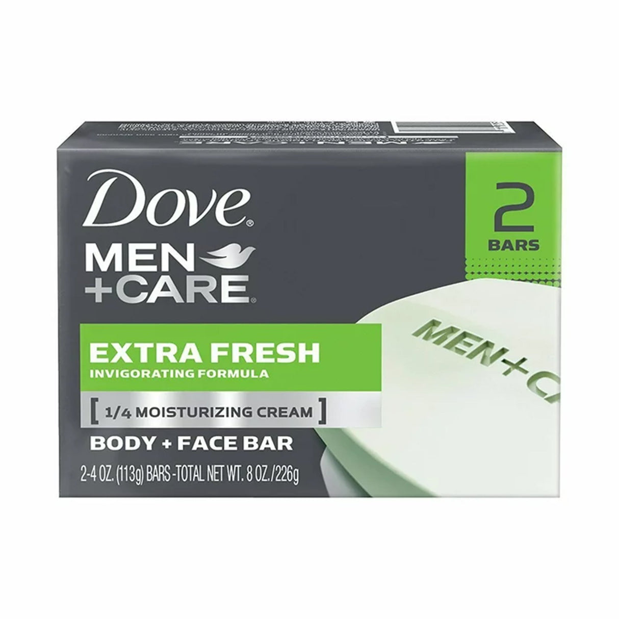 Soap Dove® Men+Care Bar 3.75 oz. Individually Wrapped Extra Fresh Scent - BeHope