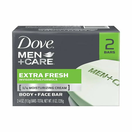 Dove Men+Care Extra Fresh Body and Face Bar - BeHope