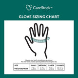 Exam Glove CareStock™ Small NonSterile Nitrile Standard Cuff Length Textured Fingertips Blue Chemo Tested - BeHope