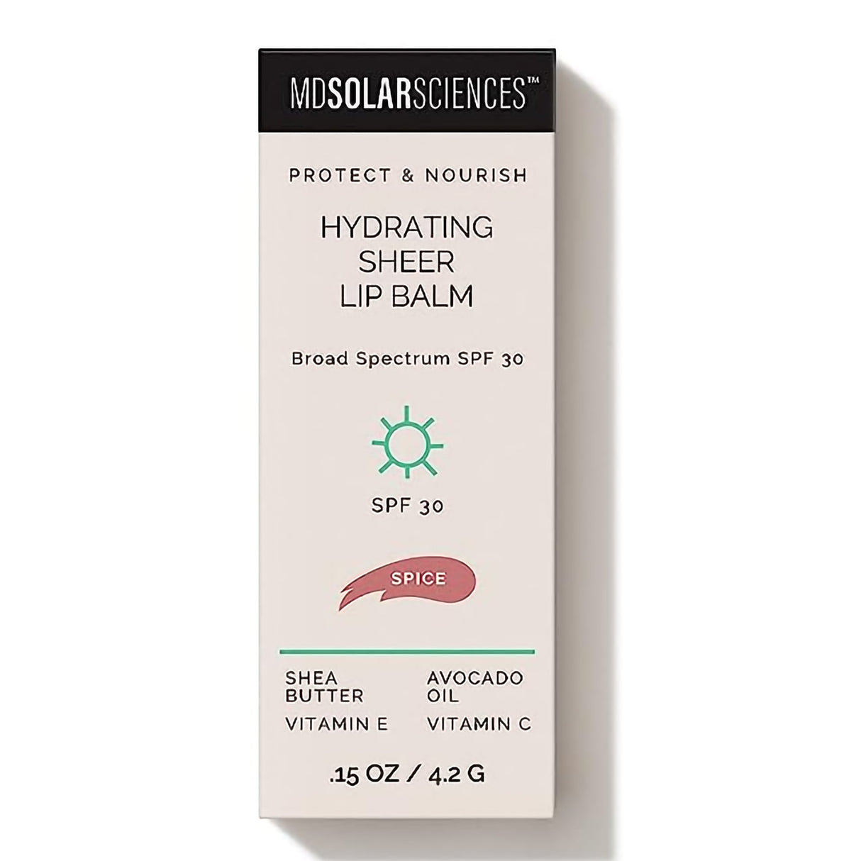 Tinted Lip Balm with Sunscreen MDSolarsciences™ Hydrating Sheer 0.15 oz. Tube - BeHope