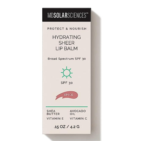 Tinted Lip Balm with Sunscreen MDSolarsciences™ Hydrating Sheer 0.15 oz. Tube - BeHope