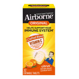Immune Support Supplement Airborne® Chewable Tablet 32 per Bottle - BeHope
