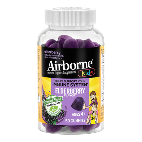 Immune Support Airborne® Elderberry Gummies for Kids - BeHope