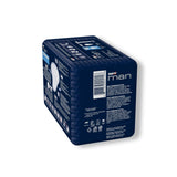 Bladder Control Pad Seni® Man Active Light 7-1/2 X 9-3/10 Inch Light Absorbency Super Absorbent Core One Size Fits Most - BeHope