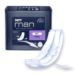 Bladder Control Pad Seni® Man Fit 3-1/2 X 15-7/10 Inch Moderate Absorbency Super Absorbent Core One Size Fits Most - BeHope