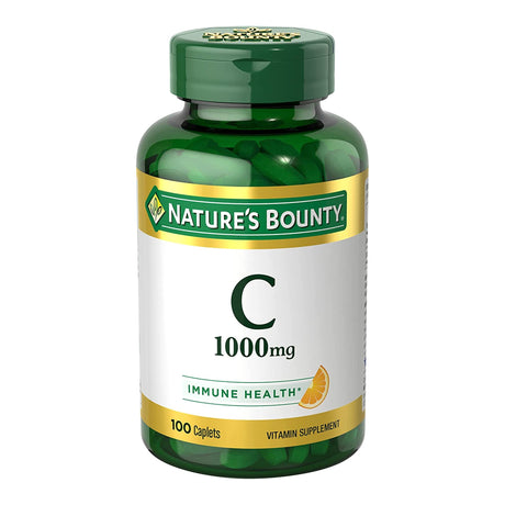 Vitamin C Supplement Nature's Bounty® 1,000 mg Strength Capsule 100 per Bottle - BeHope