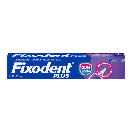Denture Adhesive Fixodent® Plus Gum Care Cream 2 oz. - BeHope
