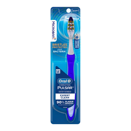 Toothbrush Oral-B Pulsar Blue / White Adult Soft - BeHope