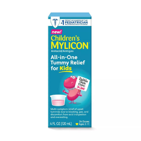 Children's Liquid Antacid for Upset Stomach and Gas Relief - BeHope