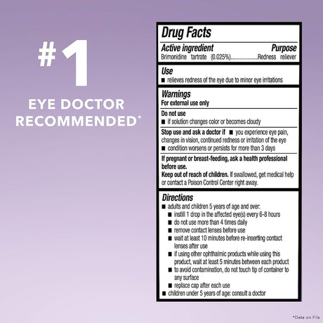 1-Minute 8-Hour Eye Redness Relief Solution - BeHope