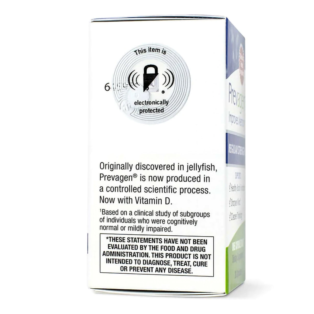 Brain Health Supplement Prevagen® Vitamin D / Apoaequorin 50 mcg - 10 mg Strength Capsule 30 per Bottle - BeHope