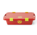 Instrument Transport Container with Lid Biohazard Tray Plastic 8 X 19 X 29 Inch - BeHope