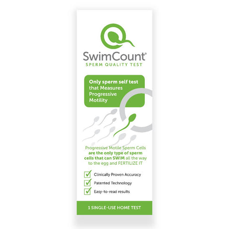 Swimcount® Sperm Quality Fertility Test Kit CLIA Waived - BeHope