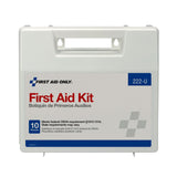 First Aid Kit First Aid Only® 10 Person Plastic Case - BeHope