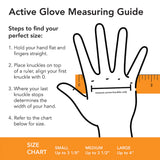 Imak® Active Open Finger Compression Gloves for Hand Pain - BeHope