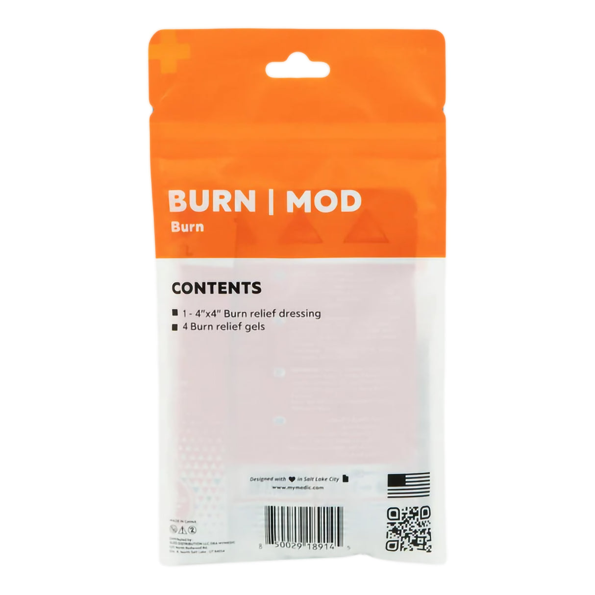 First Aid Medical Pack My Medic™ Burn Mod Pouch - BeHope