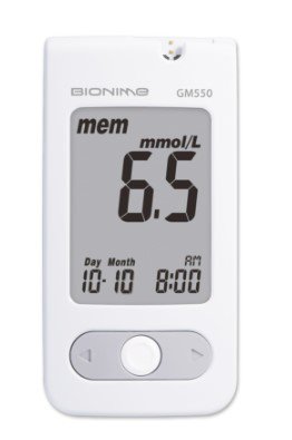 Blood Glucose Meter Kit Bionime Auto Coding Backlit Accurate - BeHope