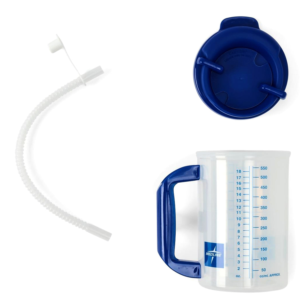 20 oz. Plastic Insulated Drinking Mug Clear Reusable - BeHope