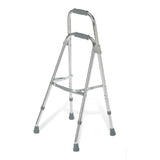 Side Step Folding Walker Aluminum Frame 250 lbs. Weight Capacity 32 to 36 Inch Height - BeHope