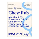 Chest Rub Foster & Thrive™ 4.8% / 2.6% / 1.2% Strength Ointment 3.5 oz. - BeHope