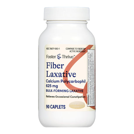 Foster & Thrive™ Constipation Relief Laxative Caplets Calcium Polycarbophil - BeHope