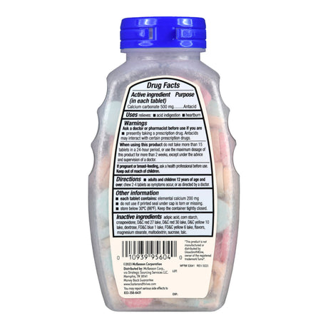 Antacid Foster & Thrive™ Calcium Chewable Tablets - BeHope