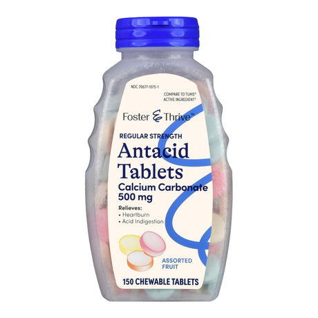 Antacid Foster & Thrive™ Calcium Chewable Tablets - BeHope