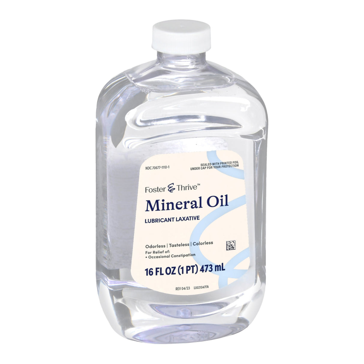 Laxative Foster & Thrive™ Liquid 16 oz. 99.9% Strength Mineral Oil - BeHope