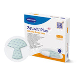 Super Absorbent Dressing ZetuvitÂ® Plus Silicone Border Silicone Adhesive 10 X 10 Inch Heel - BeHope