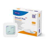 Super Absorbent Dressing Zetuvit® Plus Silicone Border Adhesive - BeHope