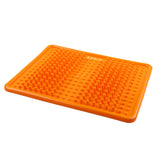 Kanjo Acupressure Foot Mat Orange PVC Plastic 10-1/2 X 13-1/2 Inch - BeHope