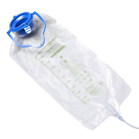 Enteral Feeding Pump Spike Set with Flush Bag Kangaroo OMNI™ ENPlus 1000 mL NonSterile - BeHope