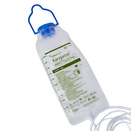Enteral Feeding Pump Flush Bag Set Kangaroo OMNI™ ENtelliSet™ 1000 mL NonSterile - BeHope