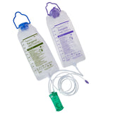 Enteral Feeding Pump Flush Bag Set Kangaroo OMNI™ ENtelliSet™ 1000 mL NonSterile - BeHope