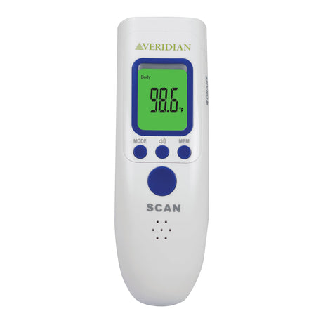 Non-contact Skin Surface Thermometer Veridian Instant Clinically Accurate - BeHope