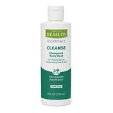 Shampoo and Body Wash Remedy Essentials 8 oz. Flip Top Bottle Citrus Vanilla Scent - BeHope