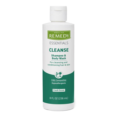 Shampoo and Body Wash Remedy Essentials 8 oz. Flip Top Bottle Citrus Vanilla Scent - BeHope