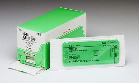 Nonabsorbable Monofilament Suture Ethilon™ Nylon Conventional Cutting Needle - BeHope